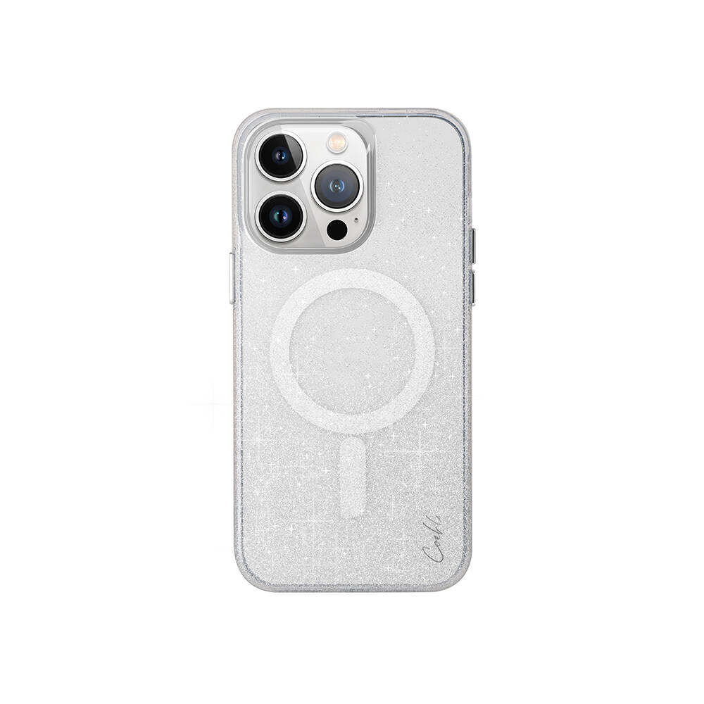 iPhone 15 Pro Kılıf M-safe Şarj Özellikli Simli Arka Yüzey Coehl Lumino Kılıf iPhone 15 Pro Kılıf M-safe Şarj Özellikli Simli Arka Yüzey Coehl Lumino Kılıf